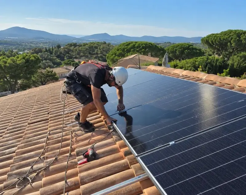 Installateur panneaux solaires Les Arcs — pose photovoltaïque sur toiture